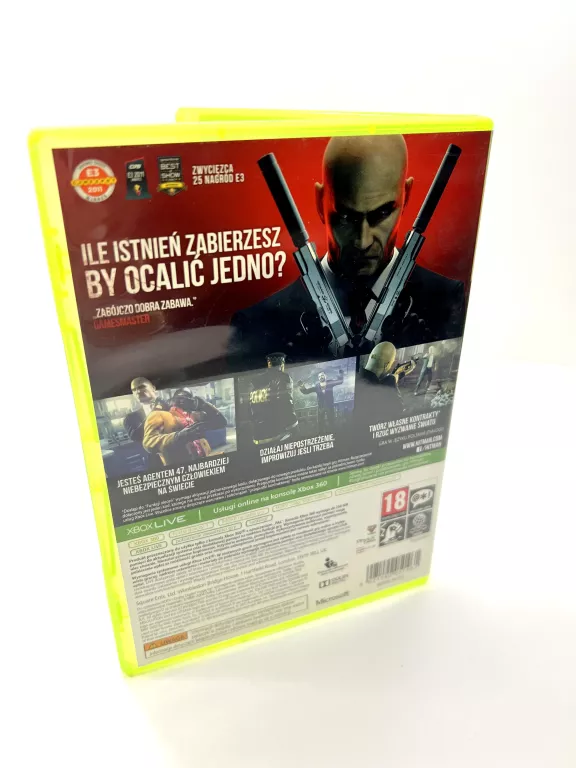 HITMAN: ROZGRZESZENIE GRA XBOX 360 PL