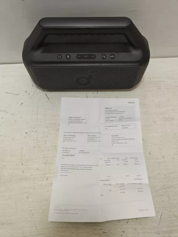 GŁOŚNIK SOUNDCORE BOOM 2 PRZENOŚNY POLECAM!