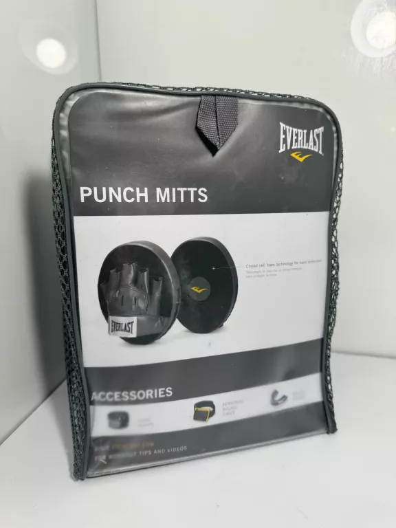 TARCZE TRENERSKIE EVERLAST PUNCH MITTS 4318 KOMPLET