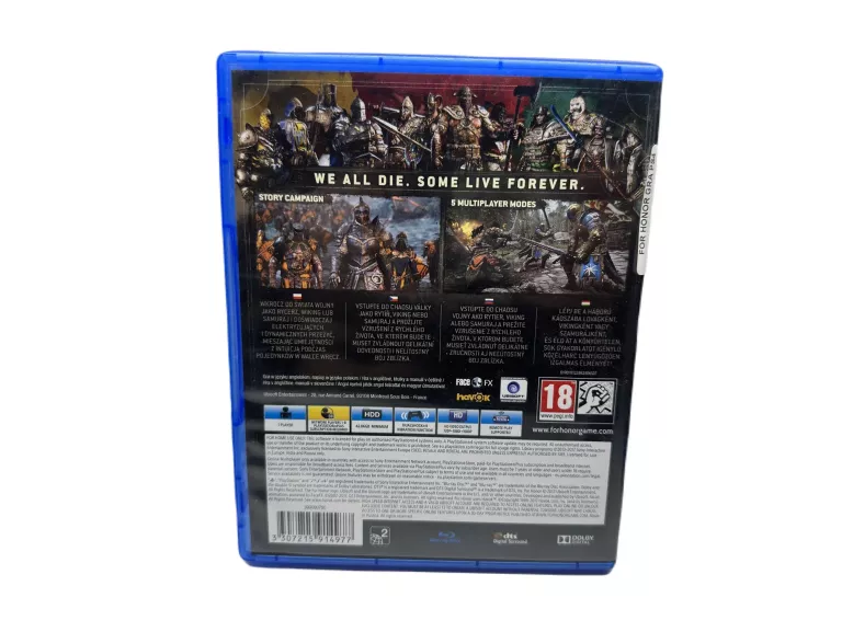 FOR HONOR NA PS4 SONY PLAYSTATION 4 (PS4)