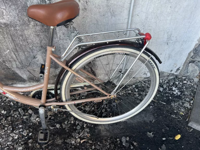 ROWER VINTAGE MIEJSKI MEXLLER BRĄZOWY DAMSKI DAMKA
