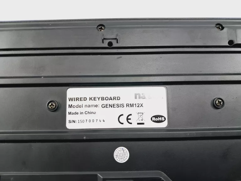 KLAWIATURA PRZEWODOWA GENESIS RM12X