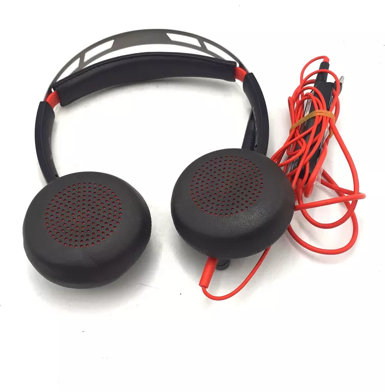 SŁUCHAWKI PRZEWODOWE JACK/USB-C POLY PLANTRONICS BLACKWIRE 5220