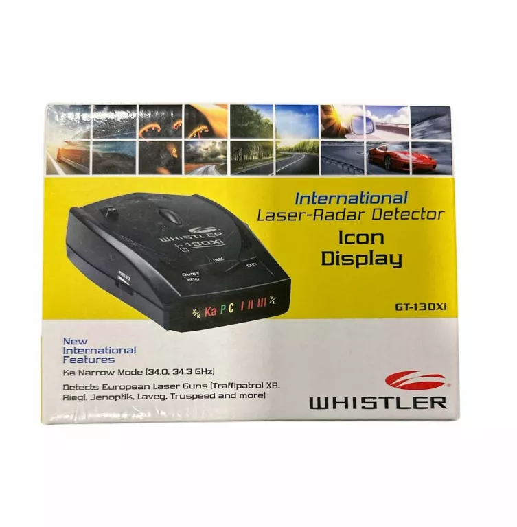 ANTYRADAR DETEKTOR WHISTLER GT-130XI