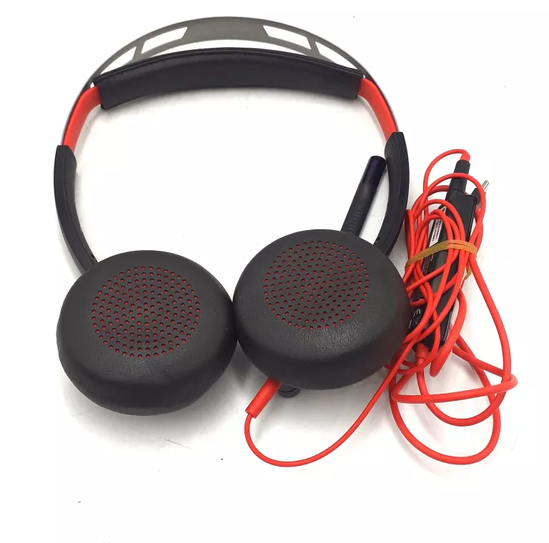 SŁUCHAWKI PRZEWODOWE JACK/USB-C POLY PLANTRONICS BLACKWIRE 5220