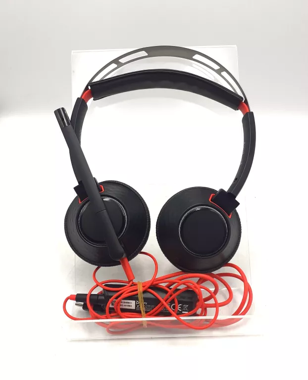 SŁUCHAWKI PRZEWODOWE JACK/USB-C POLY PLANTRONICS BLACKWIRE 5220