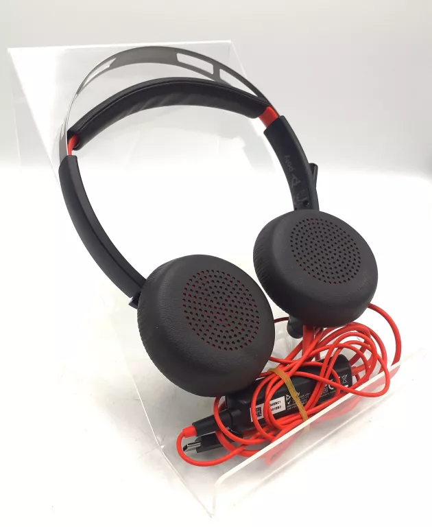 SŁUCHAWKI PRZEWODOWE JACK/USB-C POLY PLANTRONICS BLACKWIRE 5220