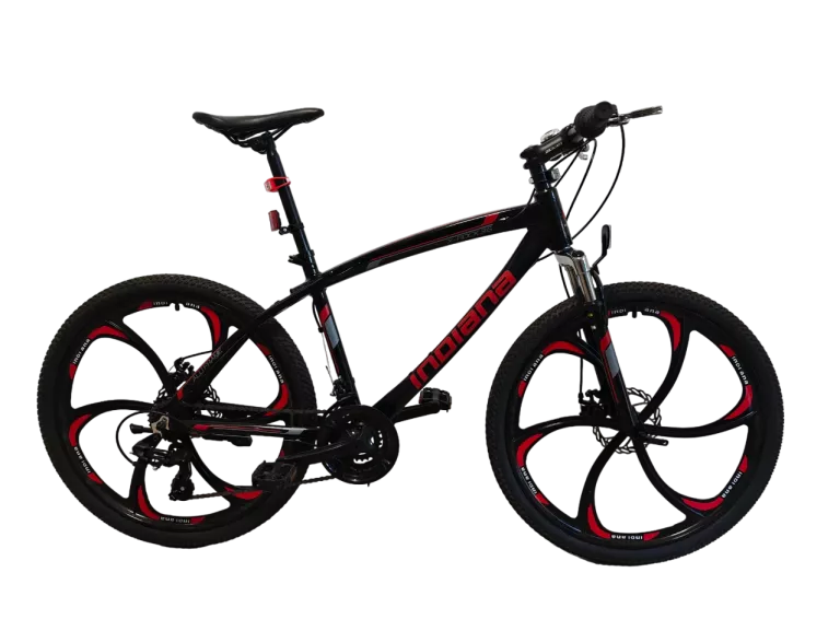 ROWER GÓRSKI MTB INDIANA X-ROCK 3.6 M17 26 CALI CZARNO-CZERWONY GW 06.2026
