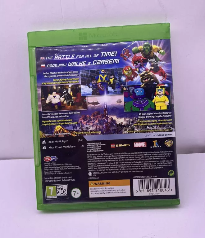 GRA XBOX ONE LEGO MARVEL SUPER HEROS 2