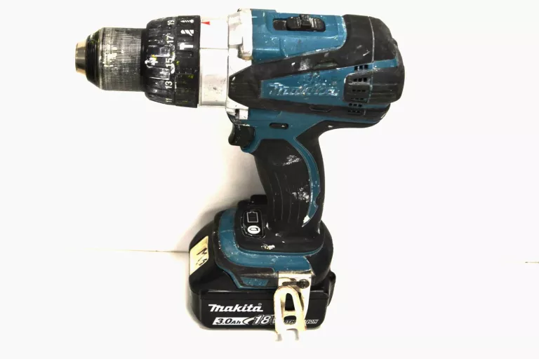 WKRĘTARKA MAKITA DHP458 , WALIZKA ,BATERIA ORAZ ŁAD. MAKITA