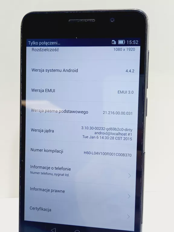 TELEFON HONOR 6 H60-L04 3/16 GB