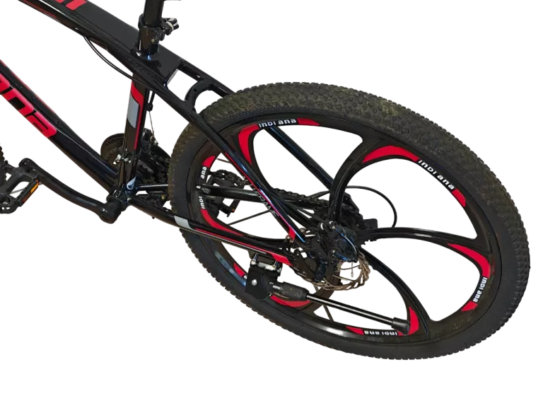ROWER GÓRSKI MTB INDIANA X-ROCK 3.6 M17 26 CALI CZARNO-CZERWONY GW 06.2026