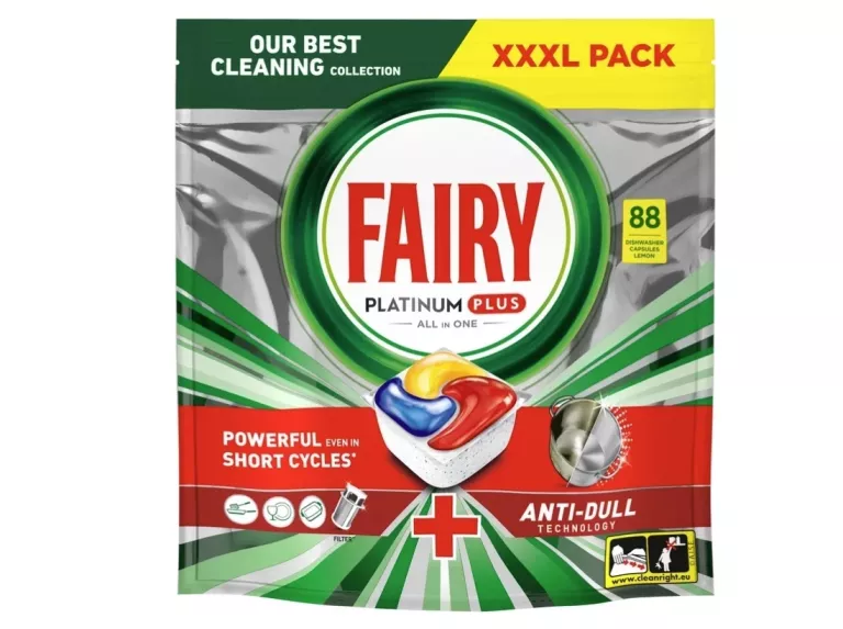 KAPSUŁKI DO ZMYWAREK FAIRY PLATINUM PLUS 88 SZT