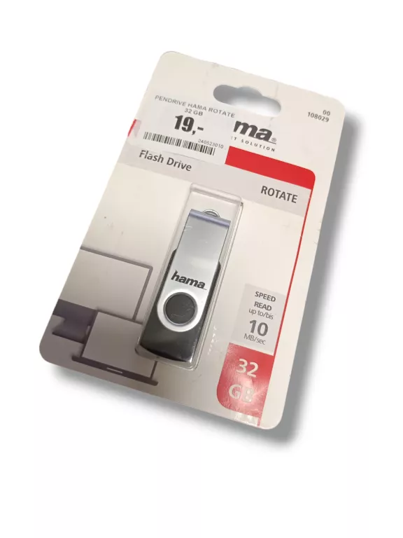 PENDRIVE HAMA ROTATE 32 GB