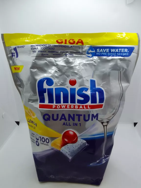 KAPSUŁKI FINISH QUANTUM 100 SZT