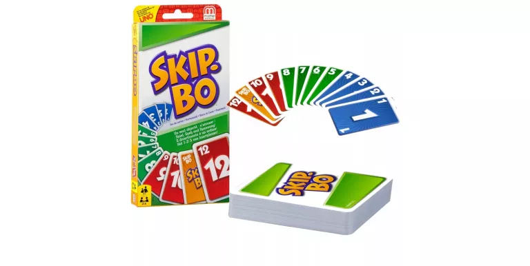 WSPANIAŁA GRA KARCIANA SKIP-BO MATTEL