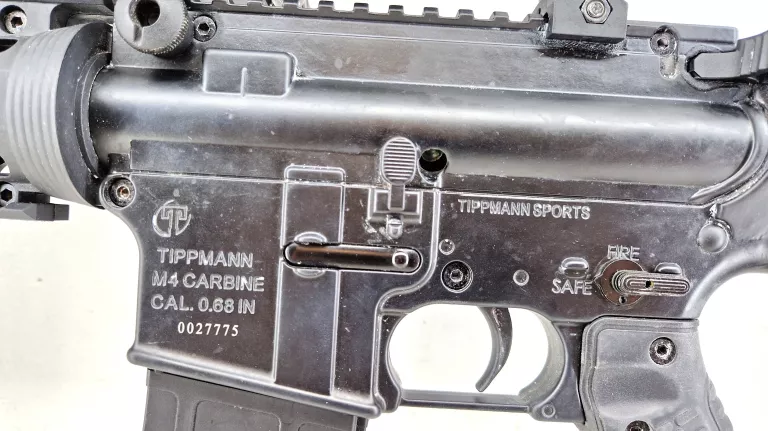 TIPPMANN TMC M4 CARBINE MARKER BLACK - 68 CAL + PUDEŁKO + 2X BUTLA + KULKI