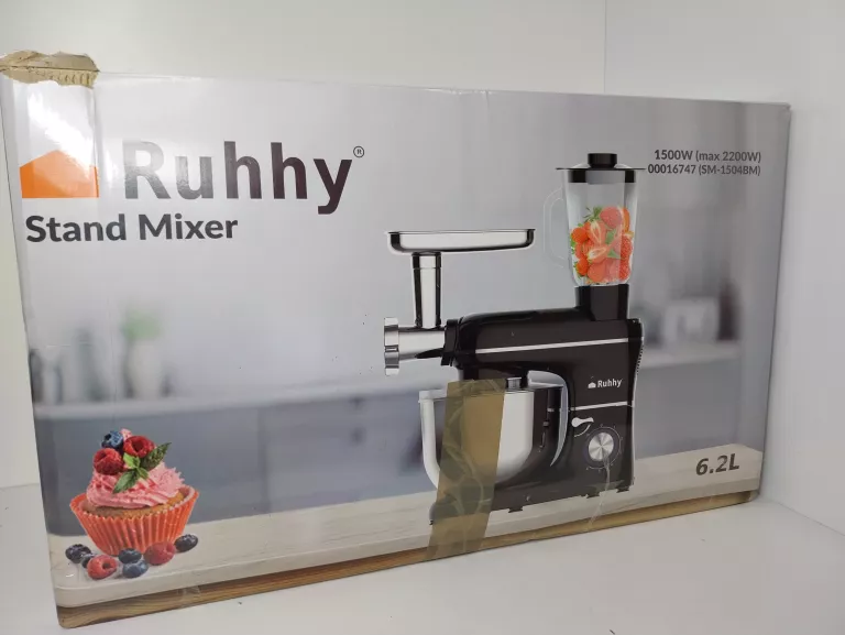 ROBOT KUCHENNY RUHHY PLANETARNY Z BLENDEREM 2200 W CZARNY