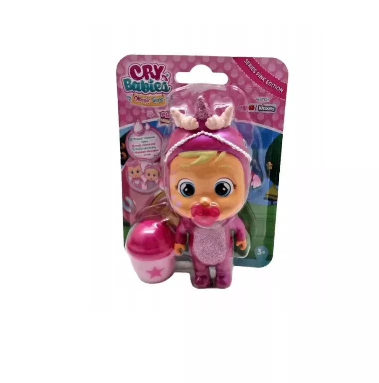 LALKA CRY BABIES MAGIC TEARS PINK EDITION 1