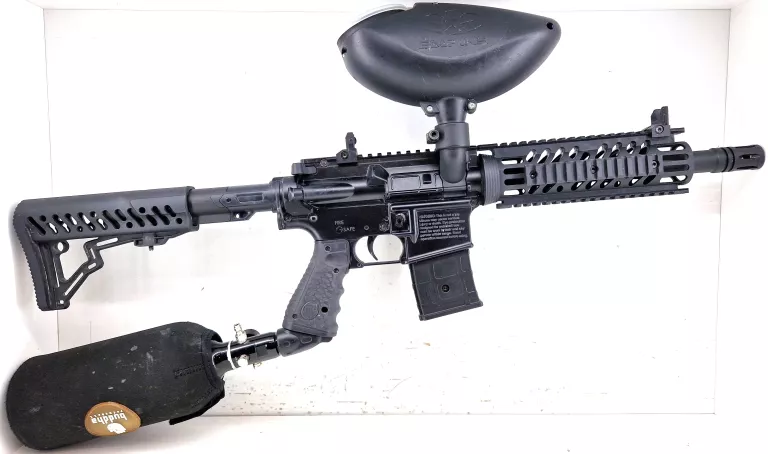 TIPPMANN TMC M4 CARBINE MARKER BLACK - 68 CAL + PUDEŁKO + 2X BUTLA + KULKI