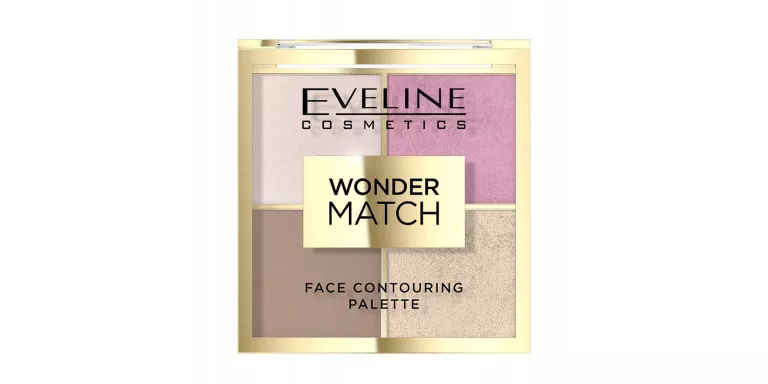 EVELINE COSMETICS WONDER MATCH PALETKA DO KONTUROWANIA TWARZY NO 01