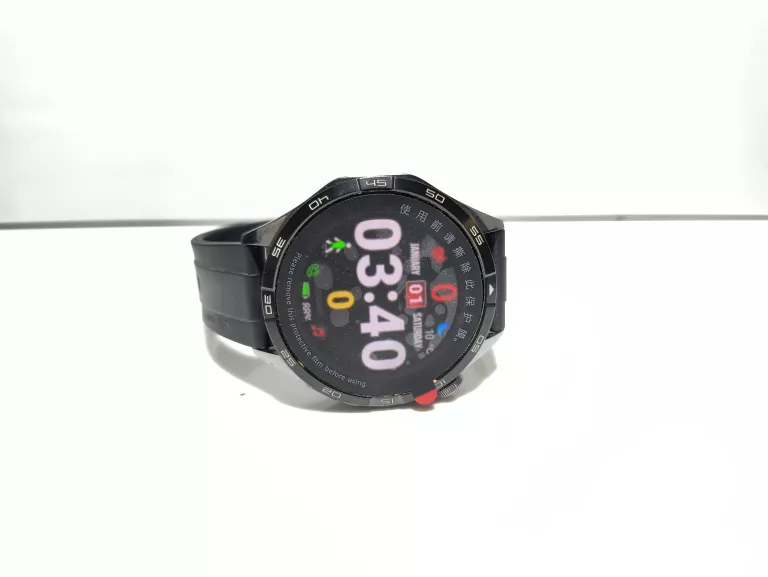 SMARTWATCH HUAWEI WATCH GT 4 GPS 46 MM AMOLED NFC WODOODPORNOŚĆ 5ATM CZARN