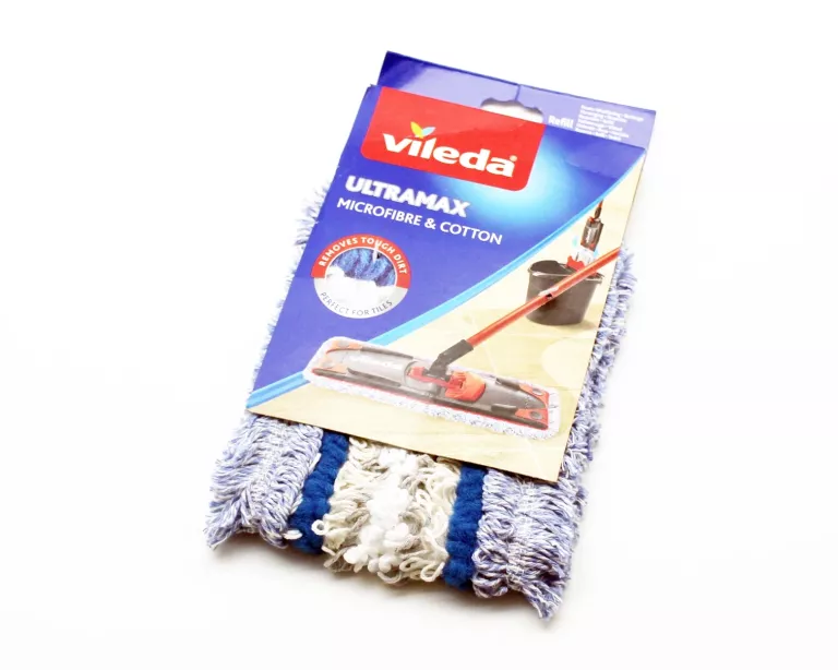 VILEDA ULTRAMAX MICROFIBRE & COTTON WKŁAD DO MOPA PŁASKI