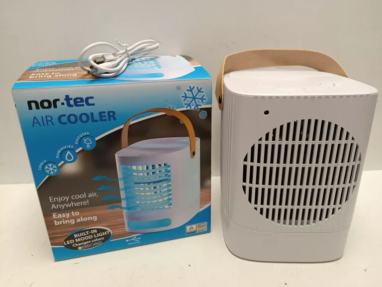 KLIMATOR NOR-TEC AIR COOLER 5 W NAWILŻACZ POWIETRZA WIATRAK DYFUZOR 3W1