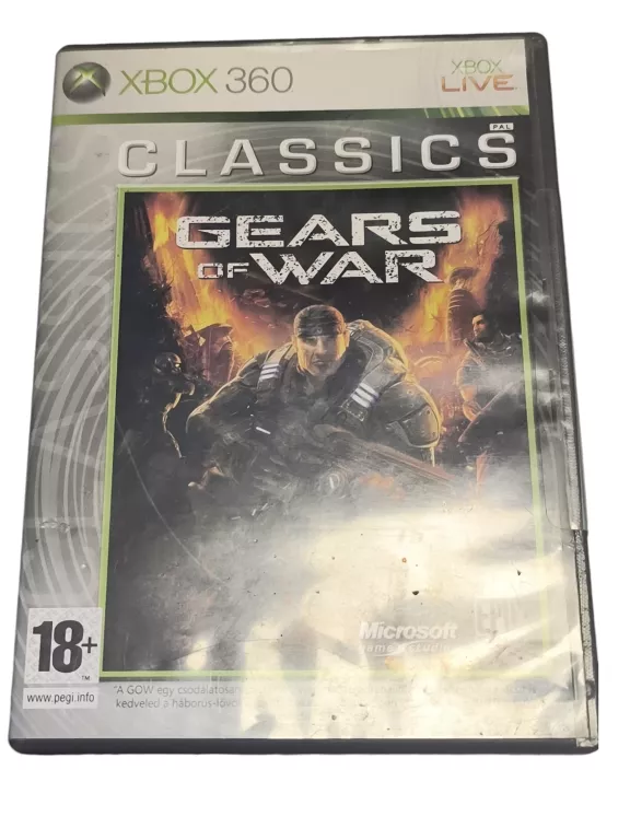 GEARS OF WAR MICROSOFT XBOX 360