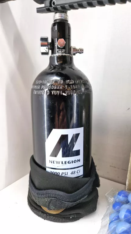 TIPPMANN TMC M4 CARBINE MARKER BLACK - 68 CAL + PUDEŁKO + 2X BUTLA + KULKI