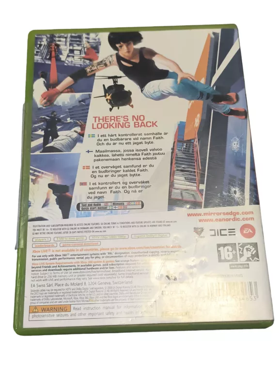 GRA XBOX 360 MIRRORS EDGE