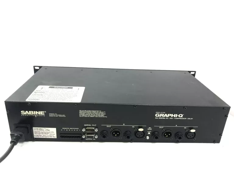 PROCESOR SABINE GRQ-3102 - EQ