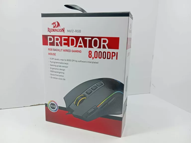 MYSZ REDRAGON PREDATOR M612