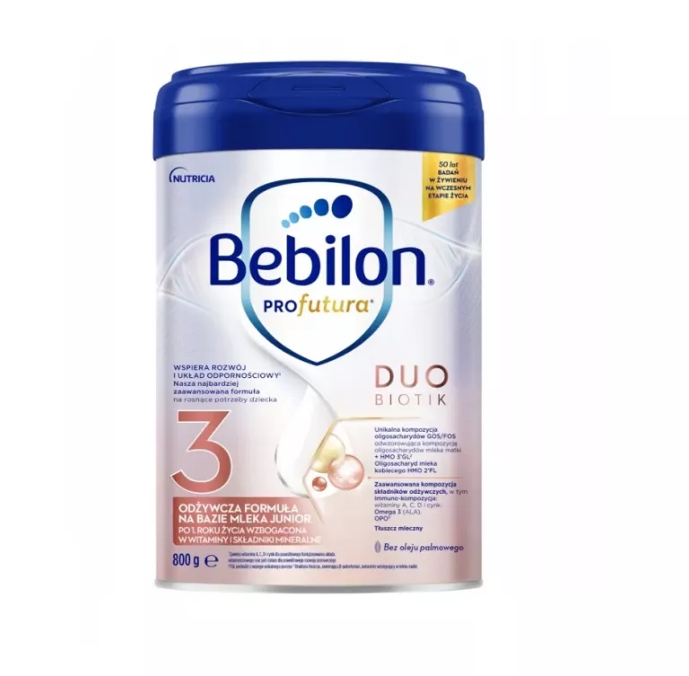 BEBILON PROFUTURA DUOBIOTIK 3 MLEKO MODYFIKOWANE PO 1. ROKU, 800G