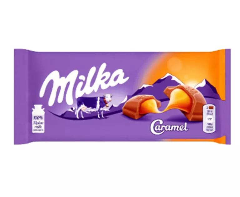 MILKA CZEKOLADA MLECZNA KARMELOWA 100 G