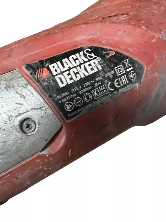 SZLIFIERKA KĄTOWA BLACK&DECKER KG2000 230MM TANIO!