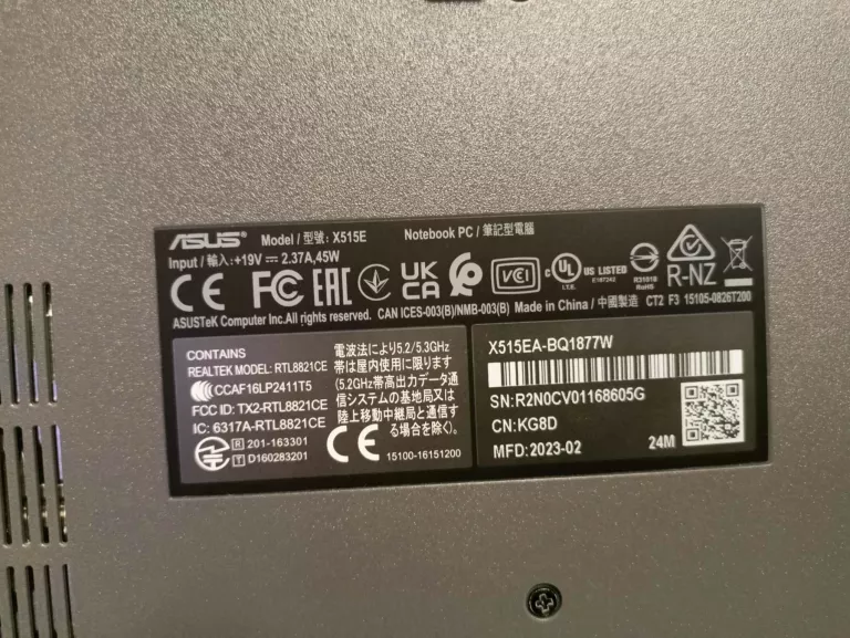LAPTOP ASUS X515EA-BQ1877W KOMPLET ! GWARANCJA!
