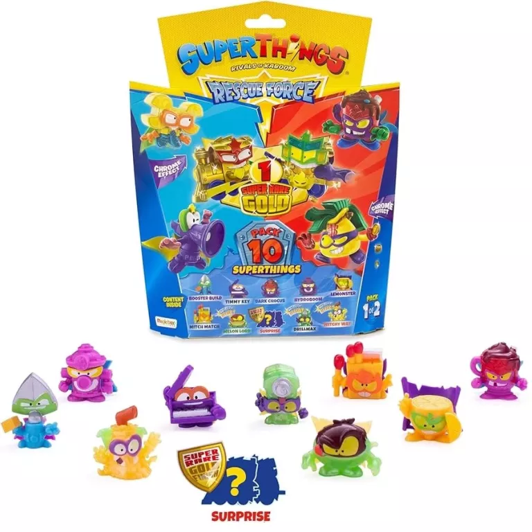 ZESTAW SUPER THINGS RESCUE FORCE 10-PACK 1 OF 2