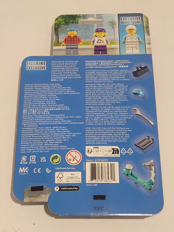 KLOCKI LEGO MODEL 40526 ELEKTRYCZNE HULAJNOGI I ŁADOWARKA