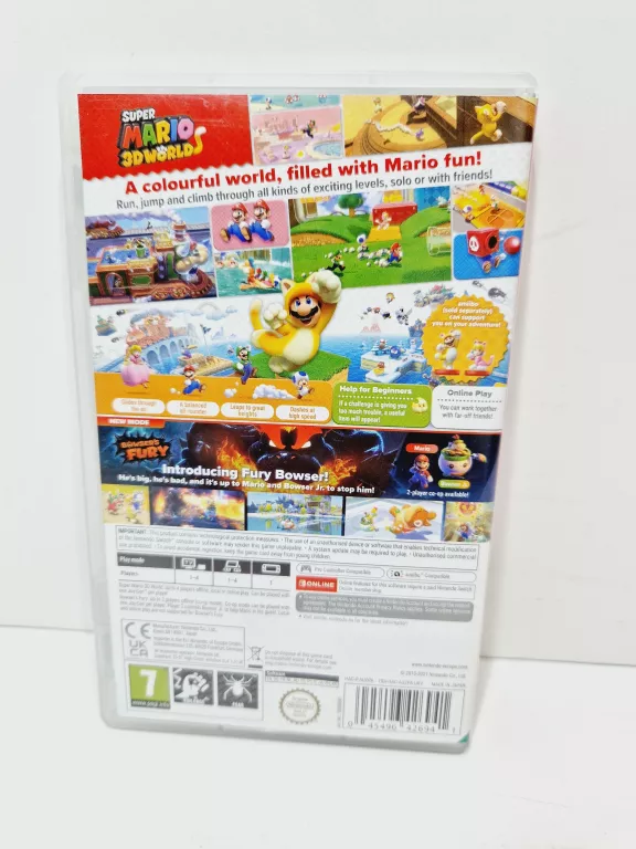 NINTENDO SWITCH SUPER MARIO 3D WORLD + BOWSER'S FURY