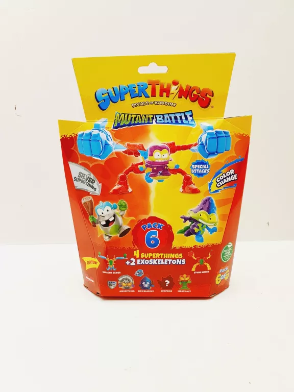 ZESTAW SUPER THINGS MUTANT BATTLE 6-PACK 6 OF 6