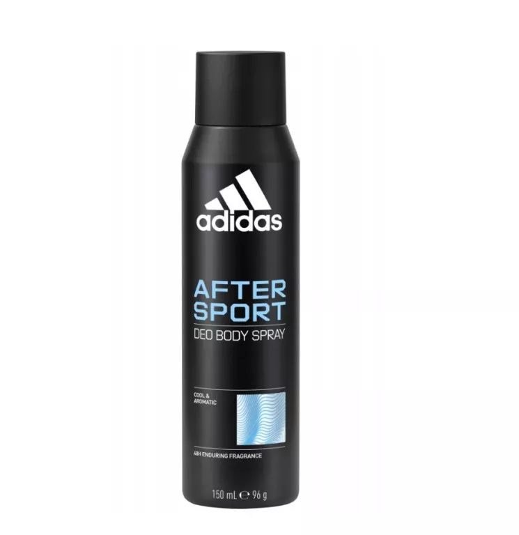 ADIDAS AFTER SPORT VEGAN DEZODORANT DLA MĘŻCZYZN W SPRAYU 150ML