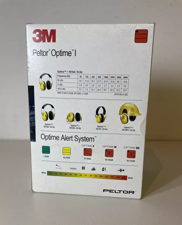 SŁUCHAWKI PRZECIWHAŁASOWE 3M PELTOR  OPTIME I
