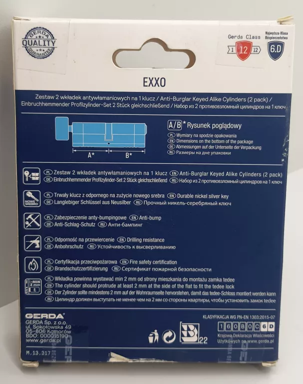 WKŁADKA GERDA PRO SYSTEM 30/40 + G40/30