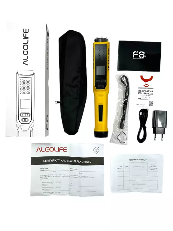 ALKOMAT ELEKTROCHEMICZNY ALCOLIFE F8