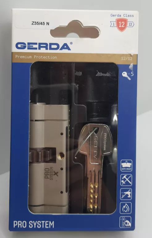 WKŁADKA GERDA PRO SYSTEM Z35/45 N