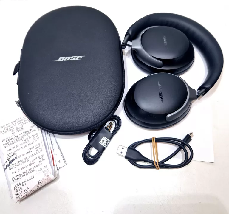 SŁUCHAWKI BOSE QUIETCOMFORT ULTRA GWARANCJA