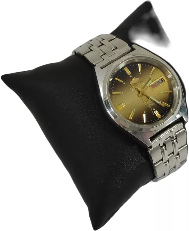 ZEGAREK AUTOMATYCZNY ORIENT CRYSTAL 21 JEWELS L469711 ZŁOTA TARCZA
