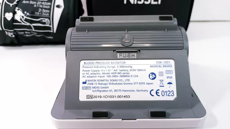 CIŚNIENIOMIERZ NISSEI DSK-1031 / IGŁA