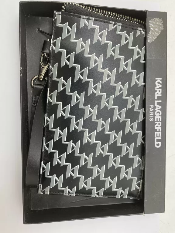 EKSKLUZYWNY PORTFEL MĘSKI SKÓRZANY KARL LAGERFELD PARIS LA2W0013